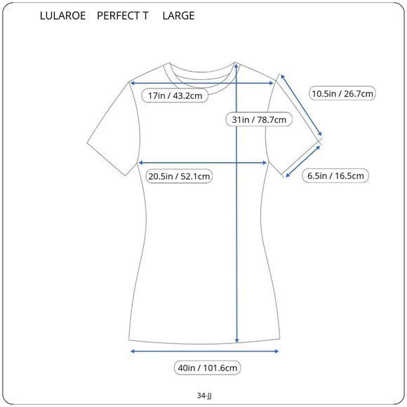 LuLaRoe Perfect T Shirt Top Blouse Yellow Blue Green Pink Floral L Large - Picture 3 of 12